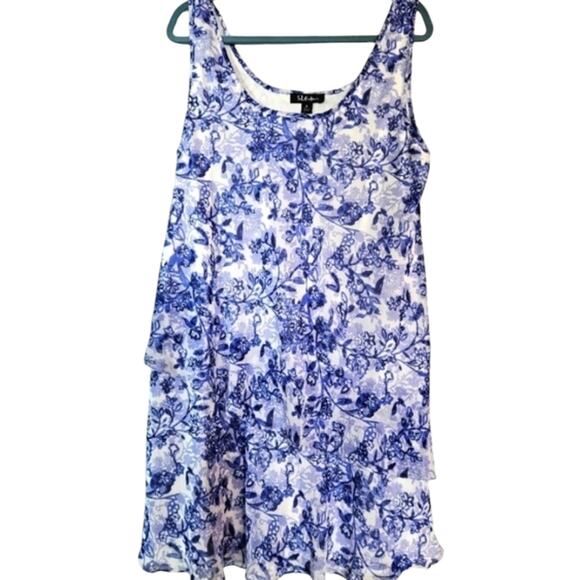 Tiered Sheath Sleeveless Dress - Picture 1 of 6